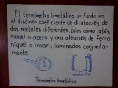 termómetros con lámina bimetálica rango de temperatura