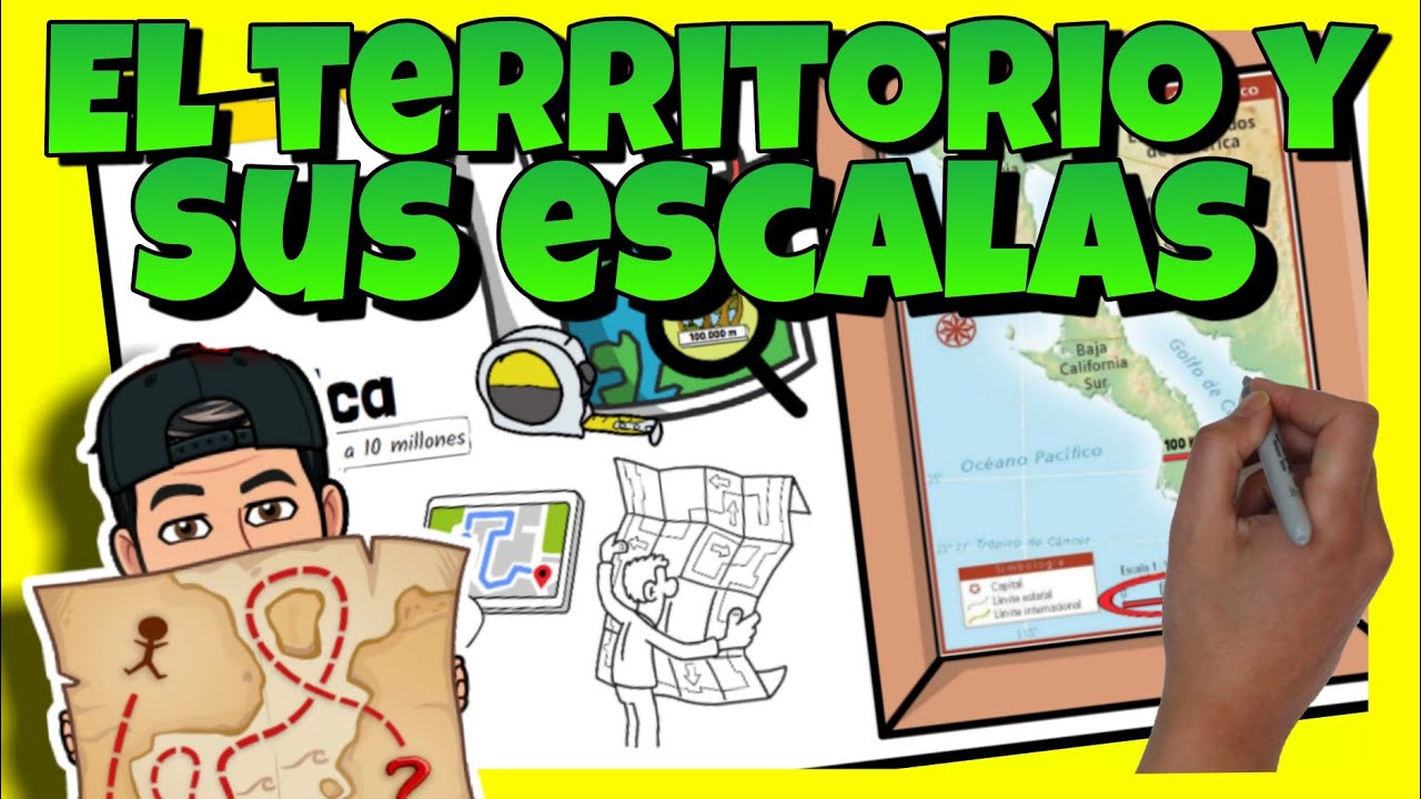 el territorio y sus escalas sexto grado