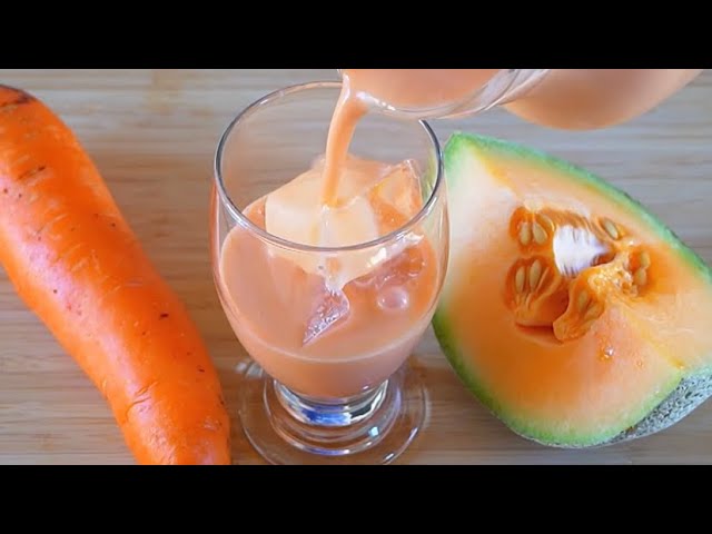 jugo de zanahoria y melon beneficios
