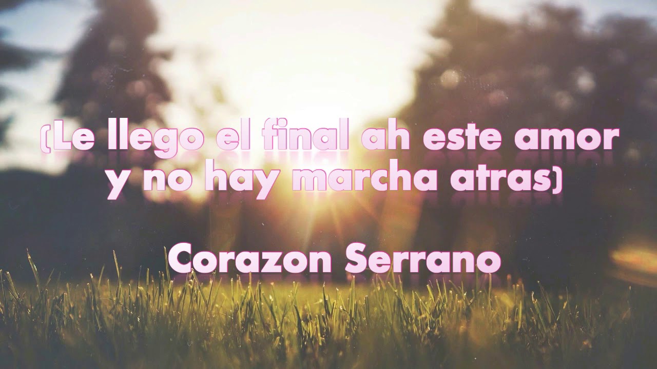 no es un adios para siempre letra